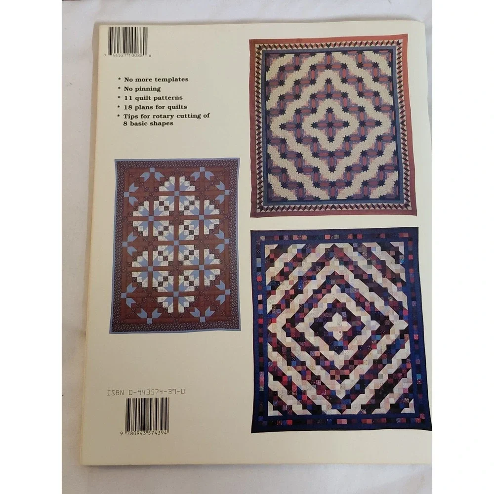 More Template-Free Quiltmaking Book Two Trudie Hughes PB 1987 That Patchwork Pl